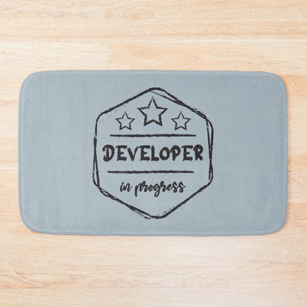 Item preview, developer In Progress - Funny developer quote gift idea For Men and Women designed and sold by Mmmm3344.