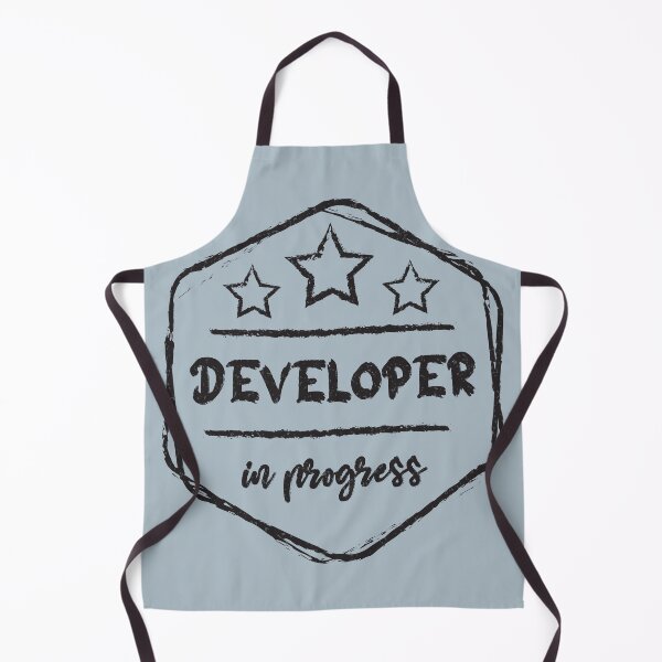 Item preview, developer In Progress - Funny developer quote gift idea For Men and Women designed and sold by Mmmm3344.