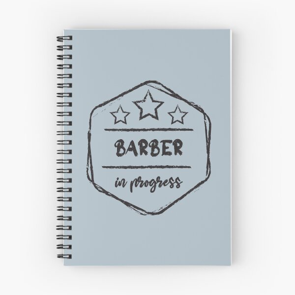 Item preview, barber In Progress - Funny barber quote gift idea For Men and Women designed and sold by Mmmm3344.