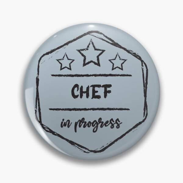Item preview, chef In Progress - Funny chef quote gift idea For Men and Women designed and sold by Mmmm3344.