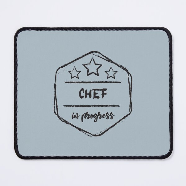 Item preview, chef In Progress - Funny chef quote gift idea For Men and Women designed and sold by Mmmm3344.