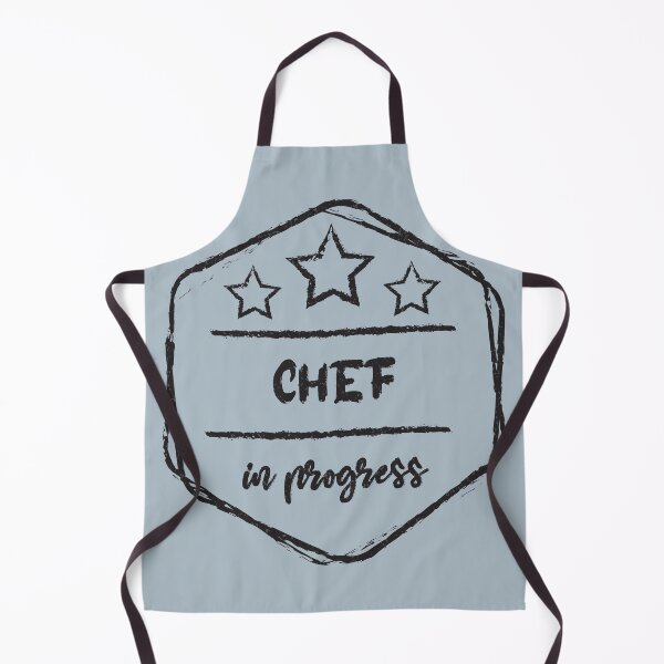 Item preview, chef In Progress - Funny chef quote gift idea For Men and Women designed and sold by Mmmm3344.