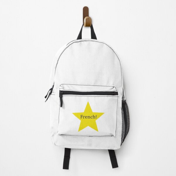 Item preview, "French!" golden star designed and sold by Fangirlsleep.