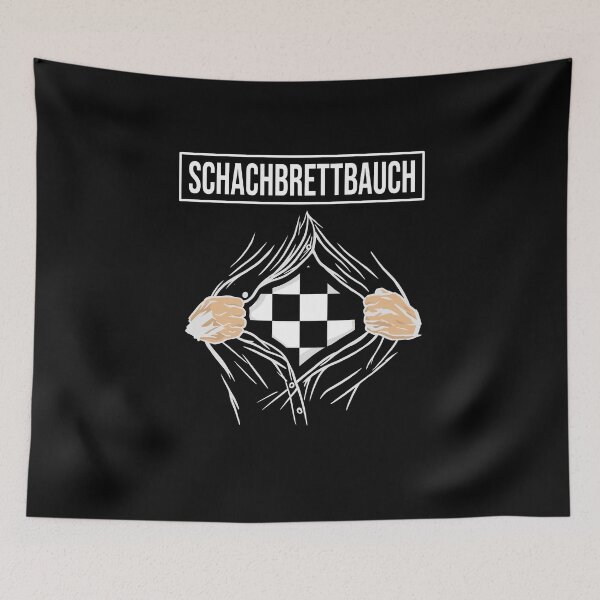 Item preview, Washboard abs Chess player checkerboard abs designed and sold by Printed-Memes.