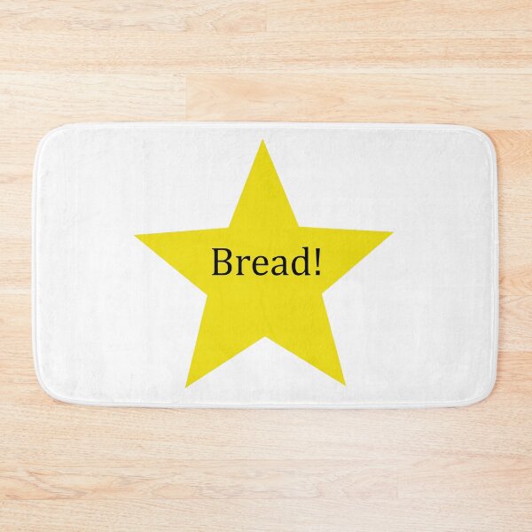 Item preview, "Bread!"; golden star designed and sold by Fangirlsleep.