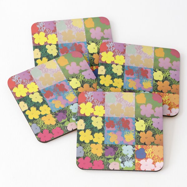 Item preview, Flowerhol Warhol Prints Flowers 2 Pink, Yellow and Orange designed and sold by Artone369.