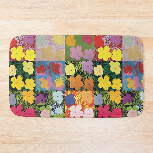 Item preview, Flowerhol Warhol Prints Flowers 2 Pink, Yellow and Orange designed and sold by Artone369.