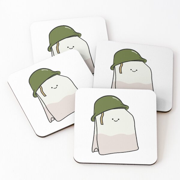 Item preview, cute little teabag wearing a ww2 army helmet designed and sold by Captain-Jackson.