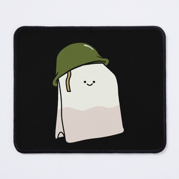 Item preview, cute little teabag wearing a ww2 army helmet designed and sold by Captain-Jackson.