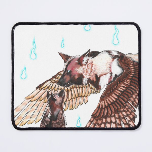 Item preview, Winged African Wild Dogs designed and sold by Moonuniversal13.