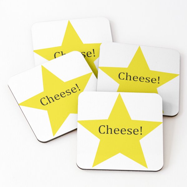 Item preview, "Cheese!" golden star designed and sold by Fangirlsleep.