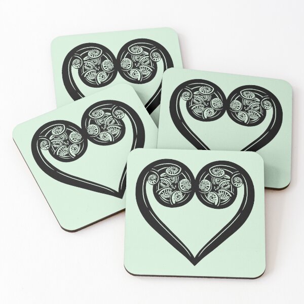 Item preview, Koru Fern Love Heart designed and sold by Kiwidom.