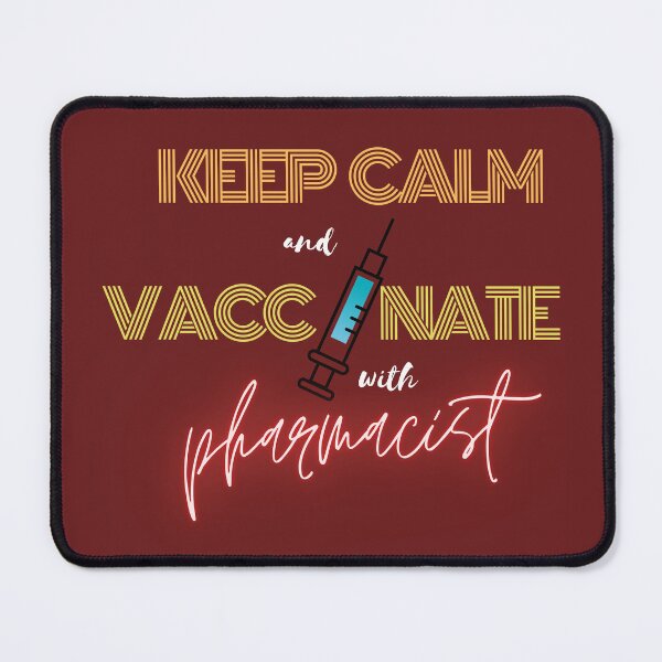 Item preview, keep calm and vaccinate with pharmacist neon designed and sold by vietmix.