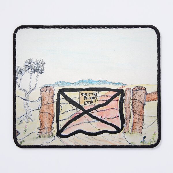 Item preview, shut the bloody gate designed and sold by treborbob.