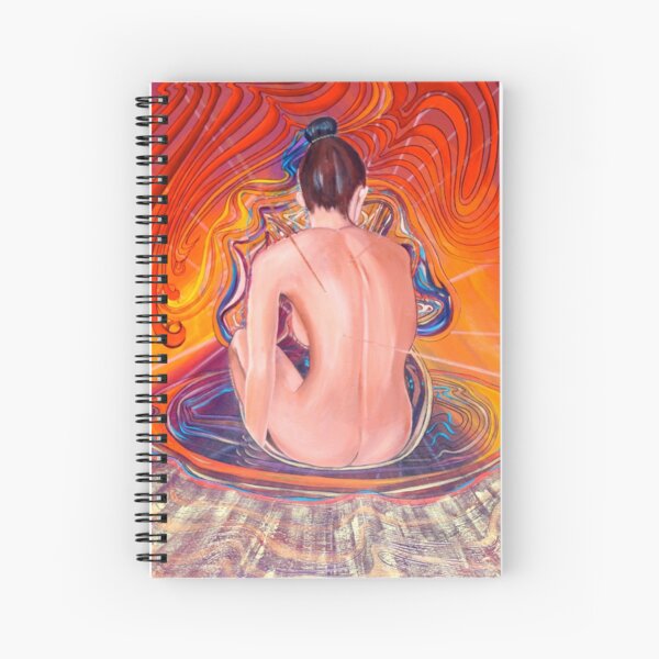 Acupuncture Energy Spiral Notebook