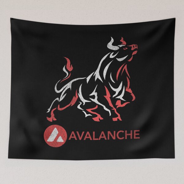 Item preview, Bull Market Avalanche AVAX Coin To The Moon Crypto Token Trading Blockchain Wallet designed and sold by EarlineCormier.