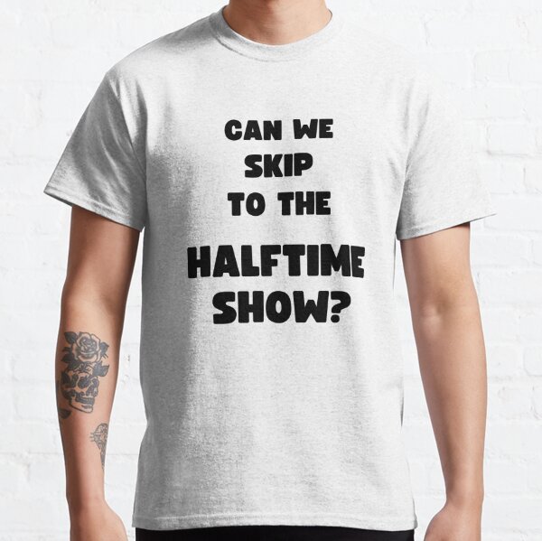 Super Bowl Halftime Show T-Shirt Small / Fitted V-Neck