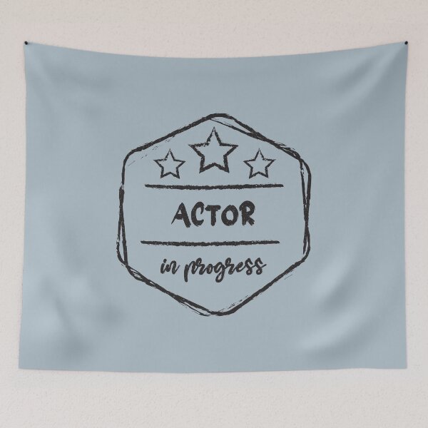 Item preview, actor In Progress - Funny actor quote gift idea For Men and Women designed and sold by Mmmm3344.