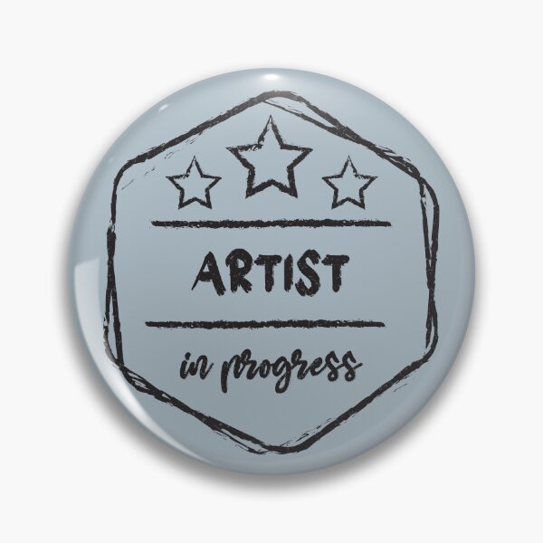 Item preview, artist In Progress - Funny artist quote gift idea For Men and Women designed and sold by Mmmm3344.