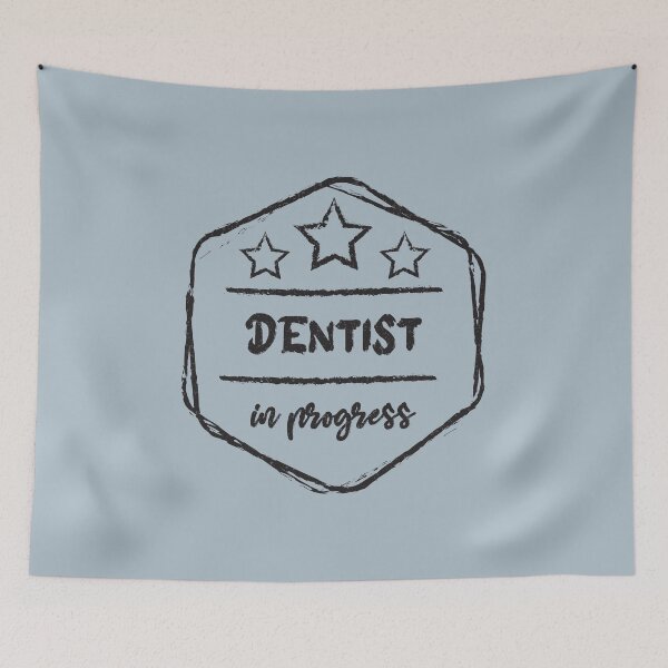Item preview, dentist In Progress - Funny dentist quote gift idea For Men and Women designed and sold by Mmmm3344.