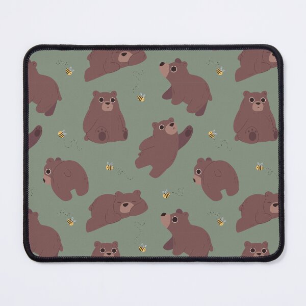 Item preview, Bears and Bees Pattern designed and sold by raediocloud.