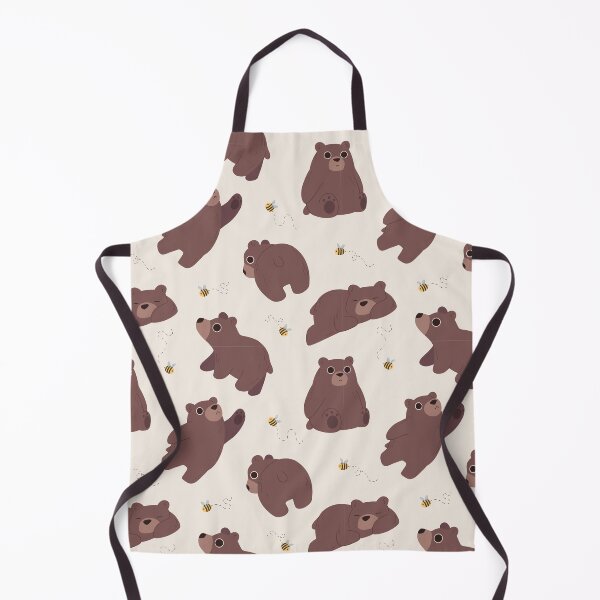 Item preview, Bears and Bees Pattern designed and sold by raediocloud.