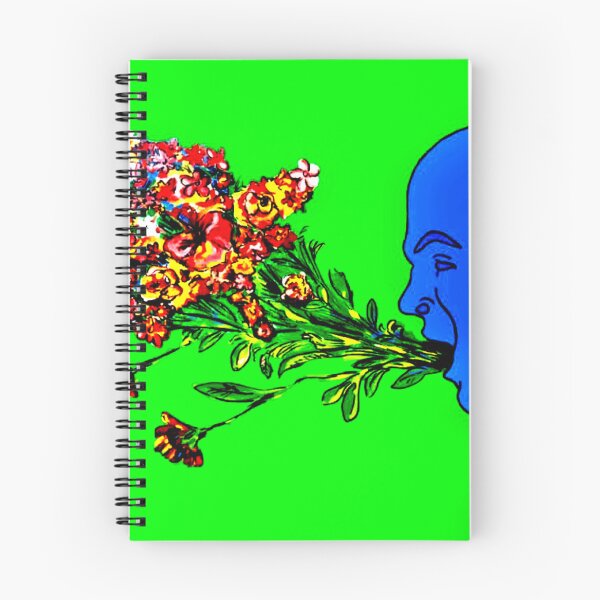 Item preview, The butterfly effect, Man with flowers, Omar Valdes, Backroom Art designed and sold by The Sr Corchea Backroom Art.