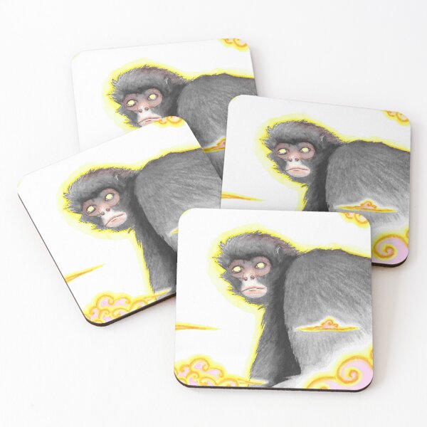Item preview, Sacred Black Spider Monkey designed and sold by Moonuniversal13.