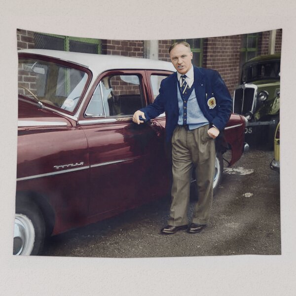 Item preview, Mr Shankly in colour Scotland blazer designed and sold by AndythephotoDr.