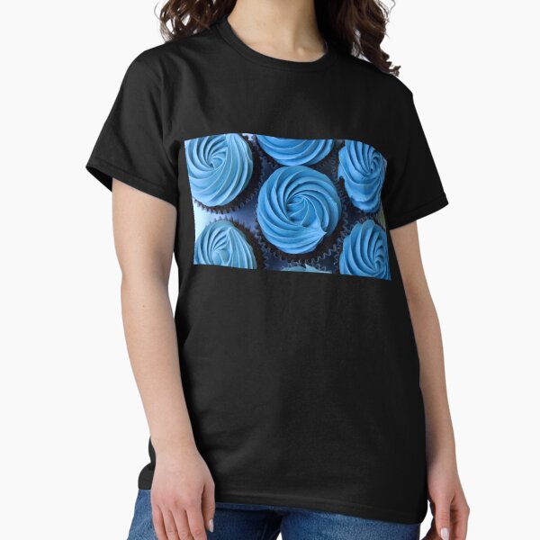 Blue Cupcakes by Adelaide artist Avril Thomas at Magpie Springs Classic T-Shirt