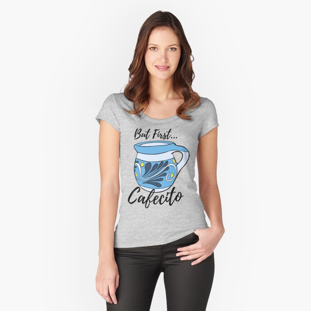 Item preview, Fitted Scoop T-Shirt designed and sold by that5280lady.