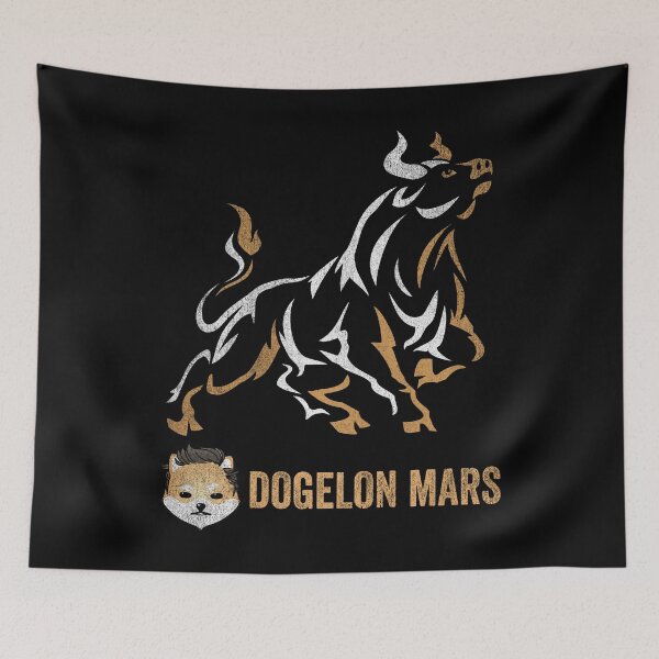 Item preview, Bull Market Dogelon Mars ELON Coin To The Moon Trading Crypto Token Blockchain Wallet designed and sold by EarlineCormier.