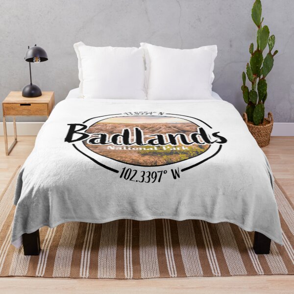 Item preview, Badlands Design with Latitude and Longitude designed and sold by Redneck Designs.