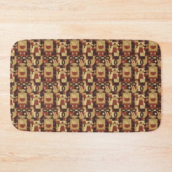 Item preview, Pattern Sloth Coffee by Tobe Fonseca designed and sold by Tobe Fonseca®.