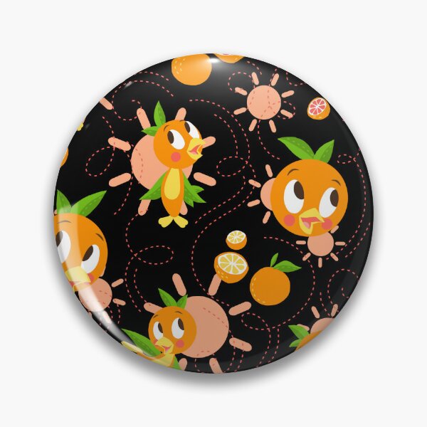 Item preview, Hello Sunshine! - Orange Bird (black background) designed and sold by Cammi Friederichs.