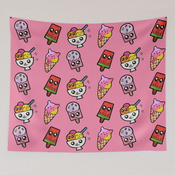 Item preview, Cute Smiling Icecream set designed and sold by mrGoodwin90.