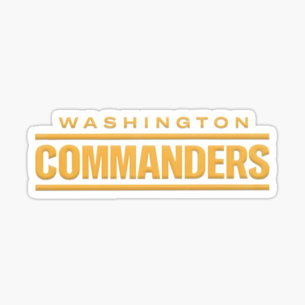 Commanders The People's Team Sticker for Sale by aryadzaki151