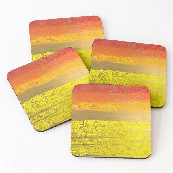 Item preview, Abstract Art (Yellow & Orange) designed and sold by Moore & Moore Creations.