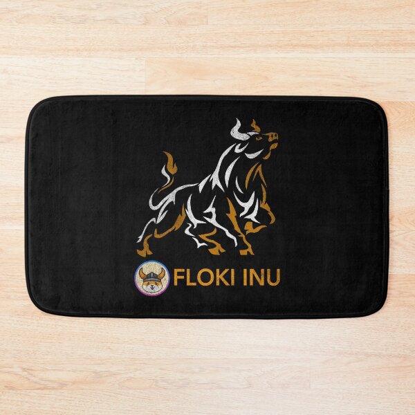 Item preview, Bull Market Floki Inu Coin To The Moon Trading Crypto Token Blockchain Wallet designed and sold by EarlineCormier.
