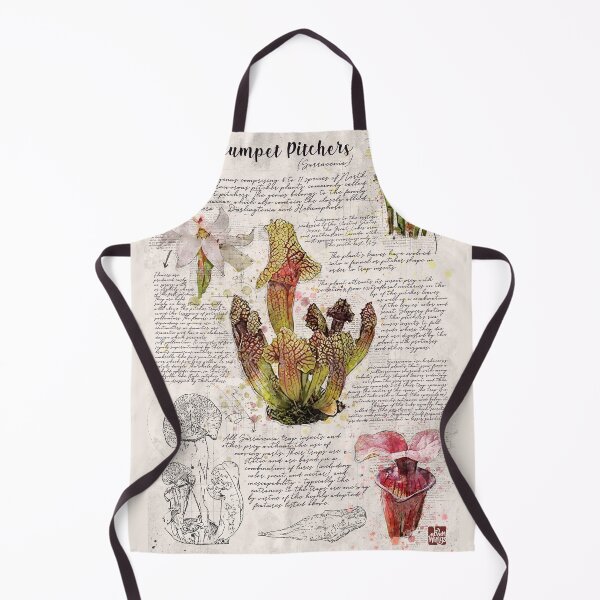 Item preview, Trumpet Pitcher Botanical Poster designed and sold by Elvenwings.