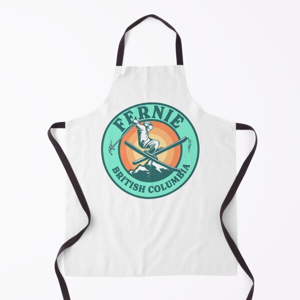 Item preview, Fernie BC Ski Retro Badge designed and sold by modeoftravel.