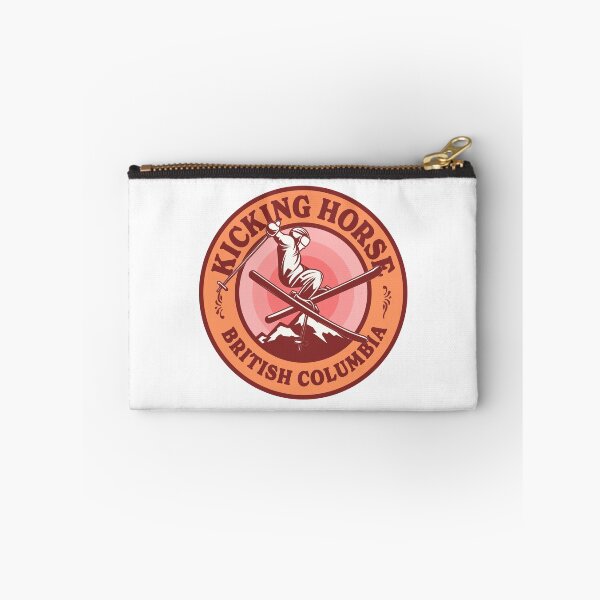 Item preview, Kicking Horse BC Ski Retro Badge designed and sold by modeoftravel.
