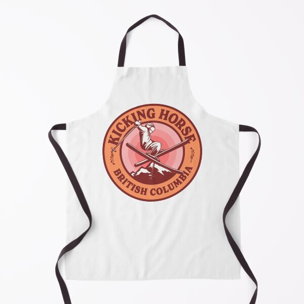 Item preview, Kicking Horse BC Ski Retro Badge designed and sold by modeoftravel.