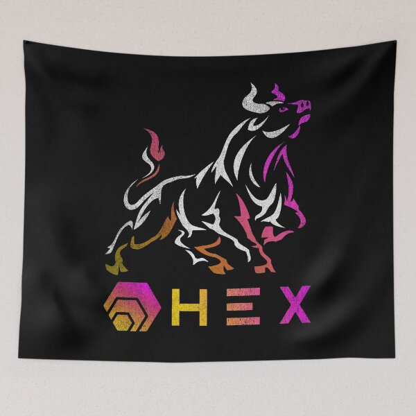 Item preview, Bull Market HEX Coin To The Moon Trading Crypto Token Blockchain Wallet designed and sold by EarlineCormier.