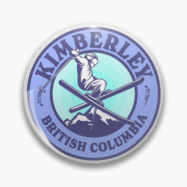 Item preview, Kimberley BC Ski Retro Badge designed and sold by modeoftravel.