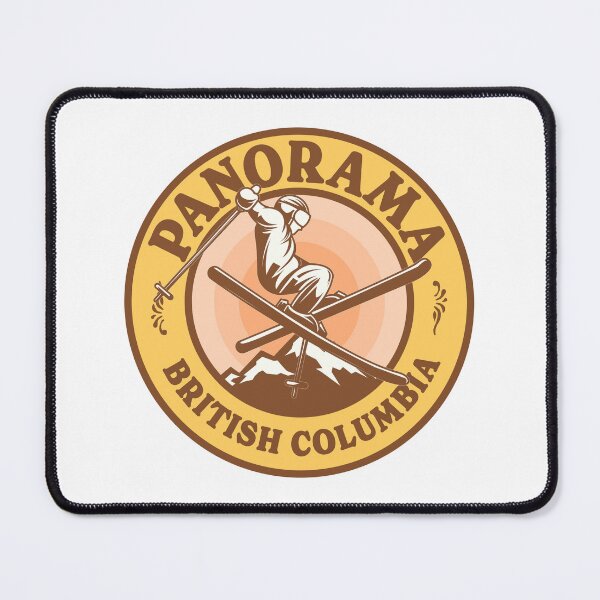 Item preview, Panorama BC Ski Retro Badge designed and sold by modeoftravel.