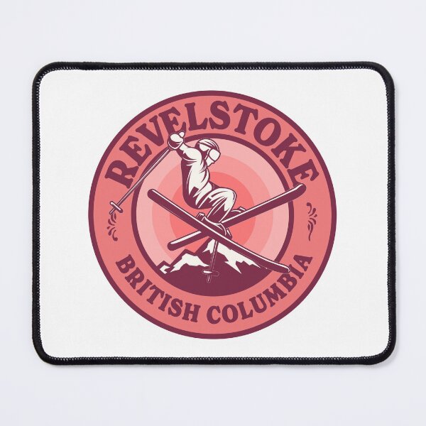 Item preview, Revelstoke BC Ski Retro Badge designed and sold by modeoftravel.