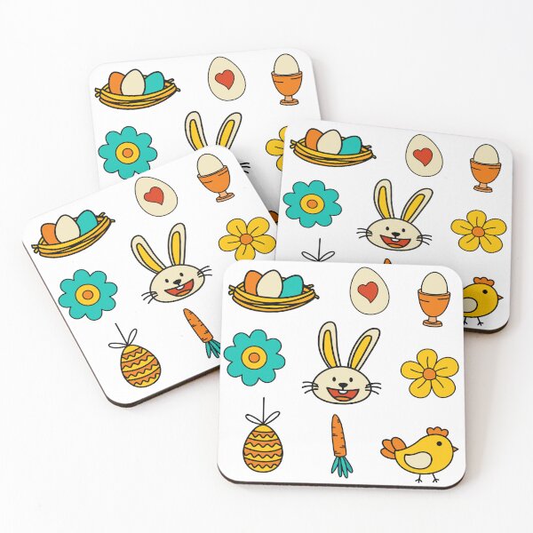 Item preview, Beautiful Retro Happy Easter Sticker Pack designed and sold by SidhuKeet1.