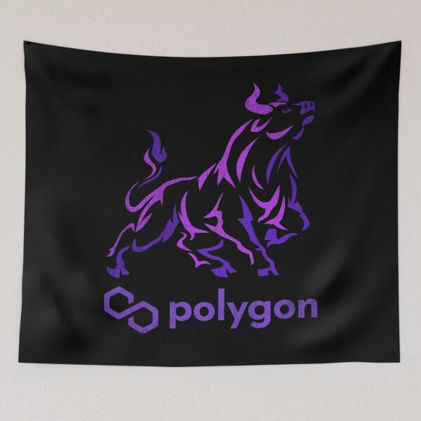 Item preview, Bull Market Polygon Matic Coin To The Moon Trading Crypto Token Blockchain Wallet designed and sold by EarlineCormier.
