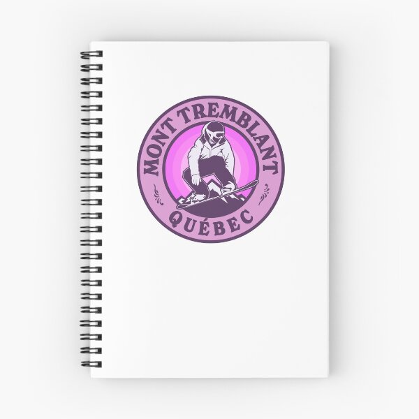Item preview, Mont Tremblant Québec Snowboard Retro Badge designed and sold by modeoftravel.